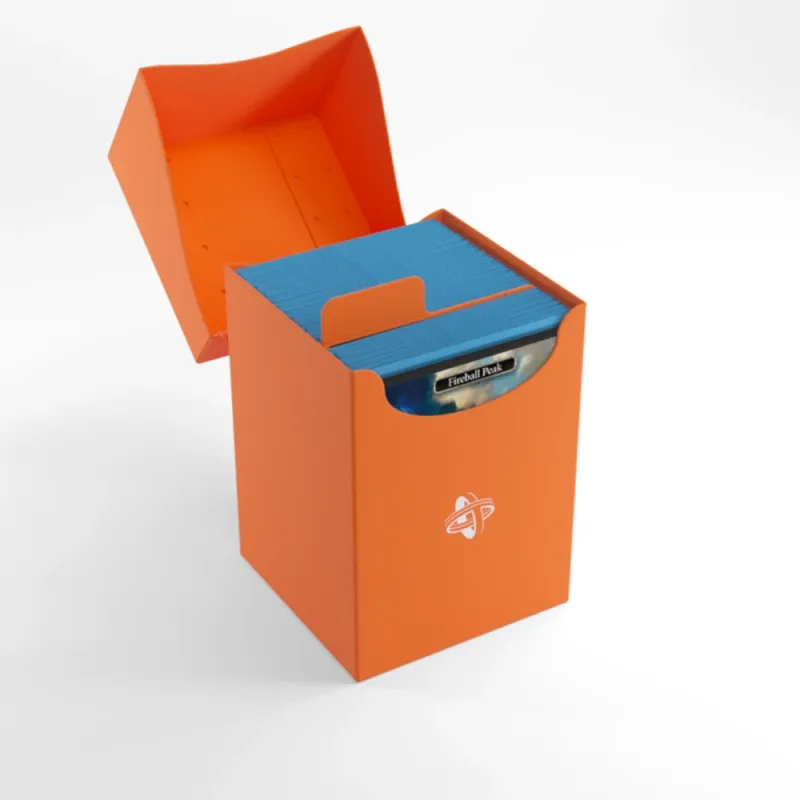 Deck Box Laranja p/ 100 cards - Deck Holder 100+ - Gamegenic Deck Box Laranja p/ 100 cards - Deck Holder 100+ - Gamegenic