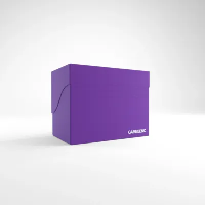 Deck Box Roxa p/ 80 cards - Side Holder 80+ - Gamegenic