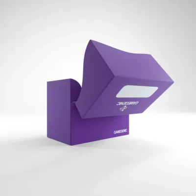 Deck Box Roxa p/ 80 cards - Side Holder 80+ - Gamegenic