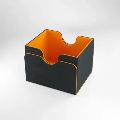 Deck Box Preta/Laranja p/ 100 cards - Sidekick 100+ XL Convertible - Gamegenic Deck Box Preta/Laranja p/ 100 cards - Sidekick 100+ XL Convertible - Gamegenic
