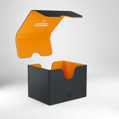 Deck Box Preta/Laranja p/ 100 cards - Sidekick 100+ XL Convertible - Gamegenic Deck Box Preta/Laranja p/ 100 cards - Sidekick 100+ XL Convertible - Gamegenic