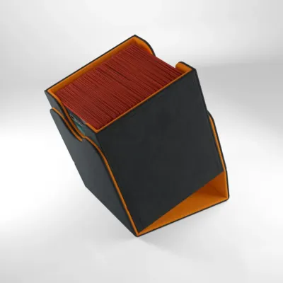 Deck Box Preta/Laranja p/ 100 cards - Squire 100+ XL Convertible - Gamegenic Deck Box Preta/Laranja p/ 100 cards - Squire 100+ XL Convertible - Gamegenic