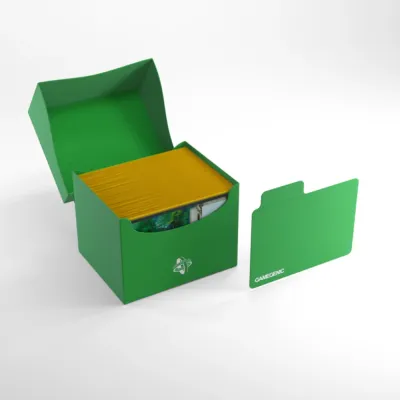 Deck Box Verde p/ 100 cards - Side Holder 100+ XL - Gamegenic