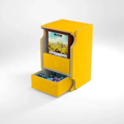 Deck Box Amarela p/ 100 cards - WatchTower 100+ Convertible - Gamegenic