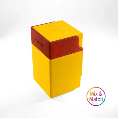 Deck Box Amarela p/ 100 cards - WatchTower 100+ Convertible - Gamegenic