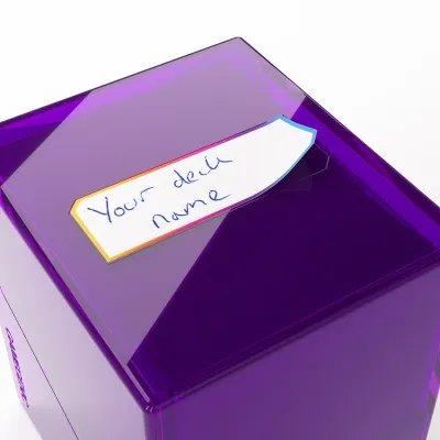 Deck Box Roxa p/ 100 cards - Bastion 100+ XL - Gamegenic