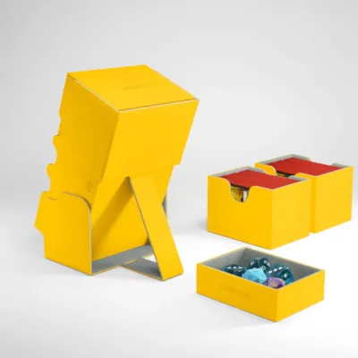 Deck Box Amarela p/ 200 cards - Stronghold 200+ Convertible - Gamegenic Deck Box Amarela p/ 200 cards - Stronghold 200+ Convertible - Gamegenic