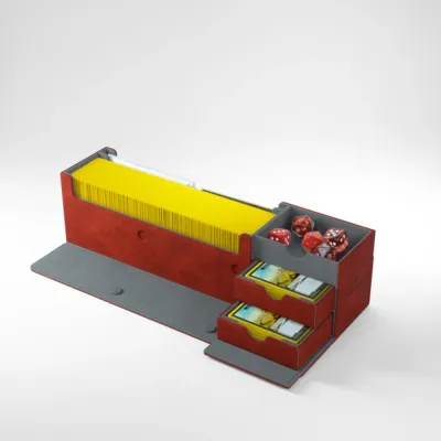 Deck Box Vermelha p/ 400 cards - Lair 400+ Convertible - Gamegenic Deck Box Vermelha p/ 400 cards - Lair 400+ Convertible - Gamegenic