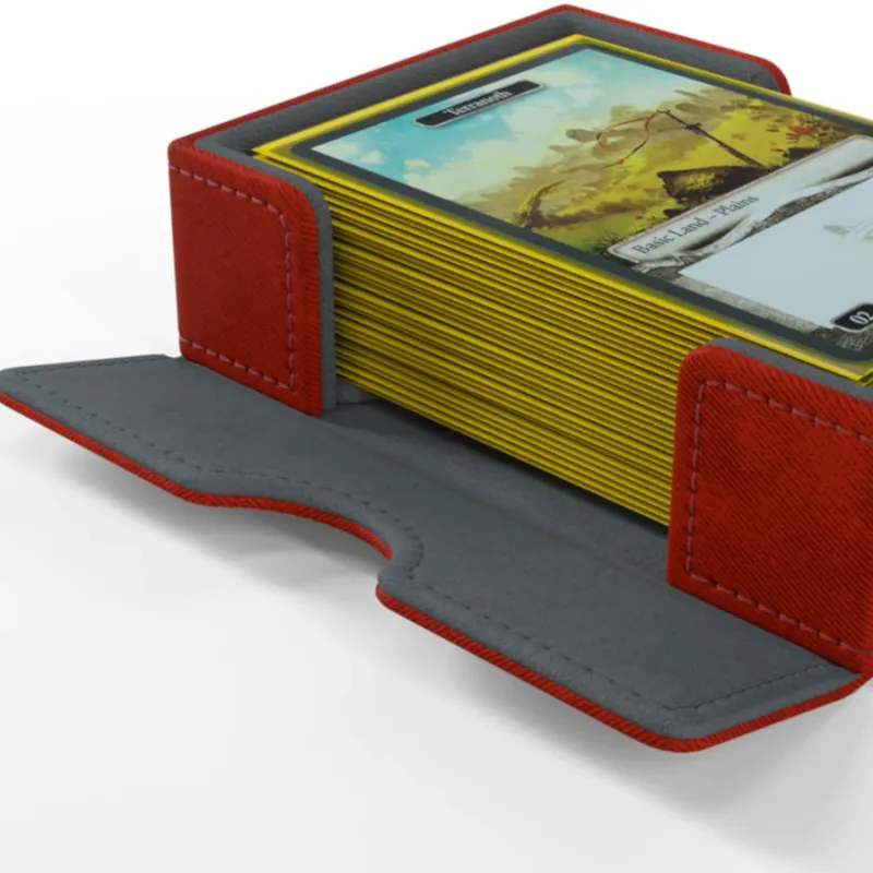 Deck Box Vermelha p/ 400 cards - Lair 400+ Convertible - Gamegenic Deck Box Vermelha p/ 400 cards - Lair 400+ Convertible - Gamegenic