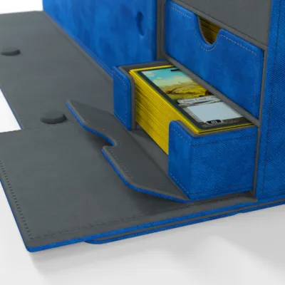 Deck Box Azul p/ 400 cards - Lair 400+ Convertible - Gamegenic Deck Box Azul p/ 400 cards - Lair 400+ Convertible - Gamegenic