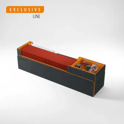 Deck Box Preta/Laranja p/ 400 cards - Lair 400+ Convertible - Gamegenic Deck Box Preta/Laranja p/ 400 cards - Lair 400+ Convertible - Gamegenic