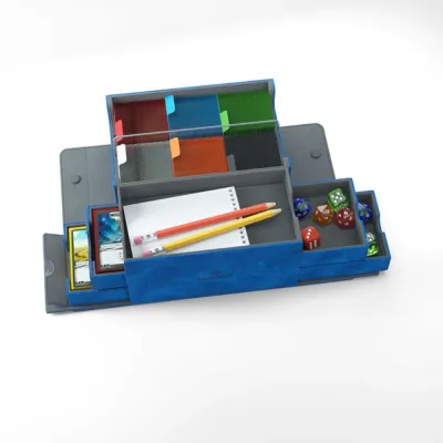 Deck Box Azul p/ 600 cards - Game's Lair 600+ Convertible - Gamegenic Deck Box Azul p/ 600 cards - Game's Lair 600+ Convertible - Gamegenic