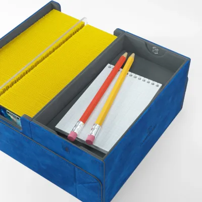 Deck Box Azul p/ 600 cards - Game's Lair 600+ Convertible - Gamegenic Deck Box Azul p/ 600 cards - Game's Lair 600+ Convertible - Gamegenic