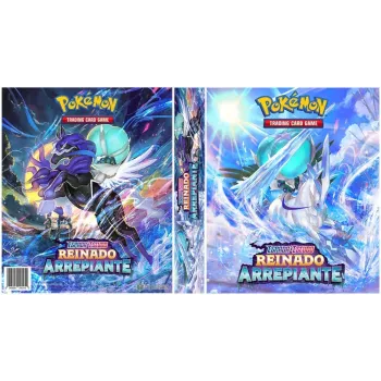 Álbum (Fichário) 3 Argolas Pokémon: EE Reinado Arrepiante