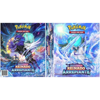 Álbum (Fichário) 3 Argolas Pokémon: EE Reinado Arrepiante