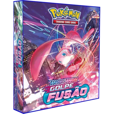 Álbum (Fichário) 4 Argolas Pokémon: EE Golpe Fusão