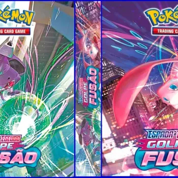 Álbum (Fichário) 4 Argolas Pokémon: EE Golpe Fusão