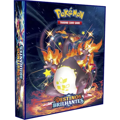 Álbum (Fichário) 3 Argolas Pokémon: EE Destinos Brilhantes