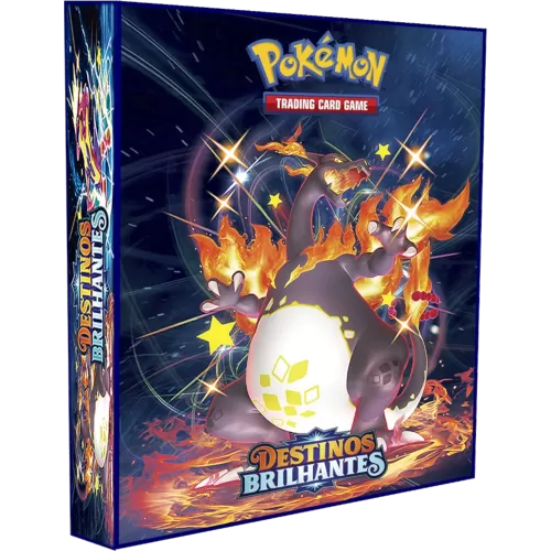 Álbum (Fichário) 3 Argolas Pokémon: EE Destinos Brilhantes