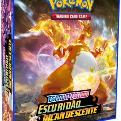 Álbum (Fichário) 3 Argolas Pokémon: EE Escuridão Incandescente
