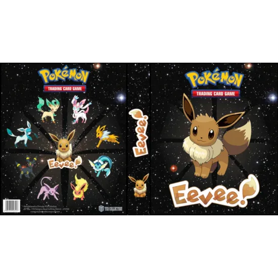 Álbum (Fichário) 3 Argolas Pokémon: Eevee