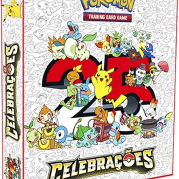 Álbum (Fichário) 3 Argolas Pokémon: Celebrações