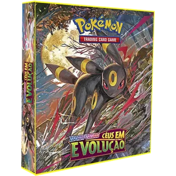 Álbum (Fichário) 3 Argolas Pokémon: EE Céus em Evolução