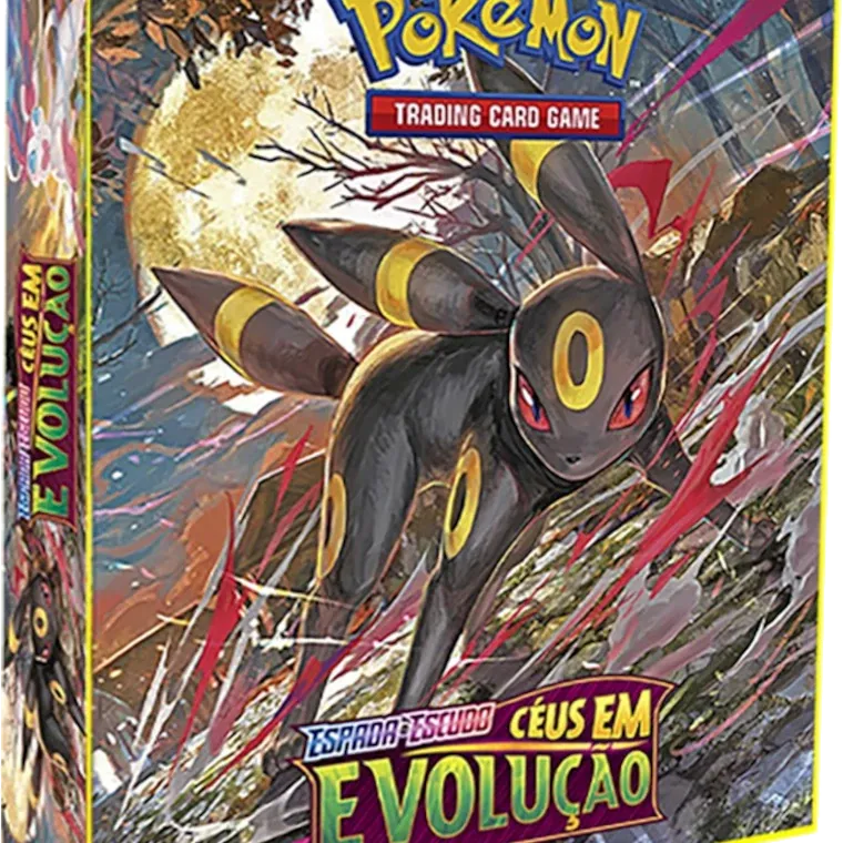 Álbum (Fichário) 3 Argolas Pokémon: EE Céus em Evolução