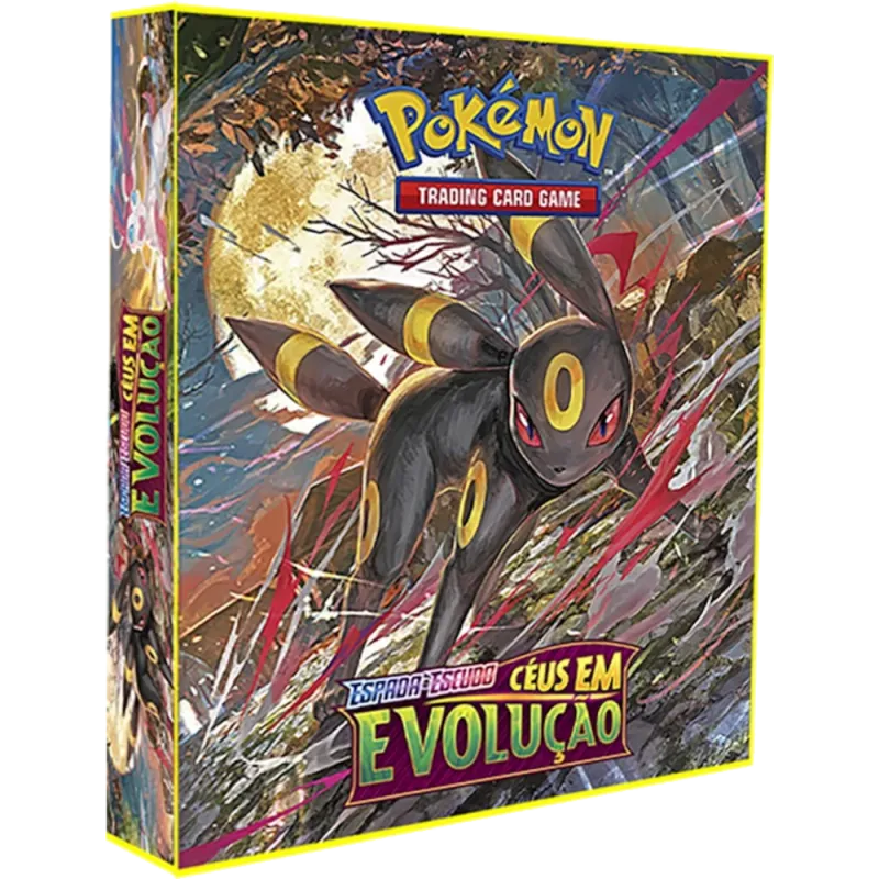 Álbum (Fichário) 3 Argolas Pokémon: EE Céus em Evolução Álbum (Fichário) 3 Argolas Pokémon: EE Céus em Evolução