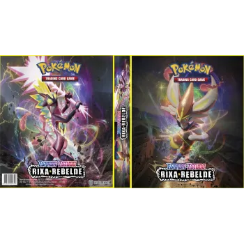 Álbum (Fichário) 4 Argolas Pokémon: EE Rixa Rebelde Álbum (Fichário) 4 Argolas Pokémon: EE Rixa Rebelde
