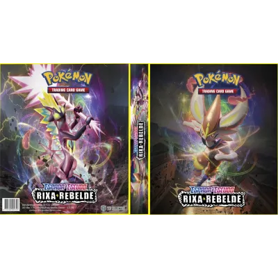 Álbum (Fichário) 4 Argolas Pokémon: EE Rixa Rebelde