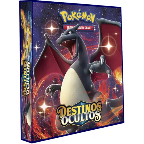Álbum (Fichário) 3 Argolas Pokémon: SL Destinos Ocultos