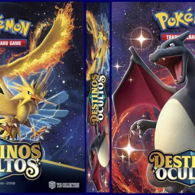 Álbum (Fichário) 3 Argolas Pokémon: SL Destinos Ocultos
