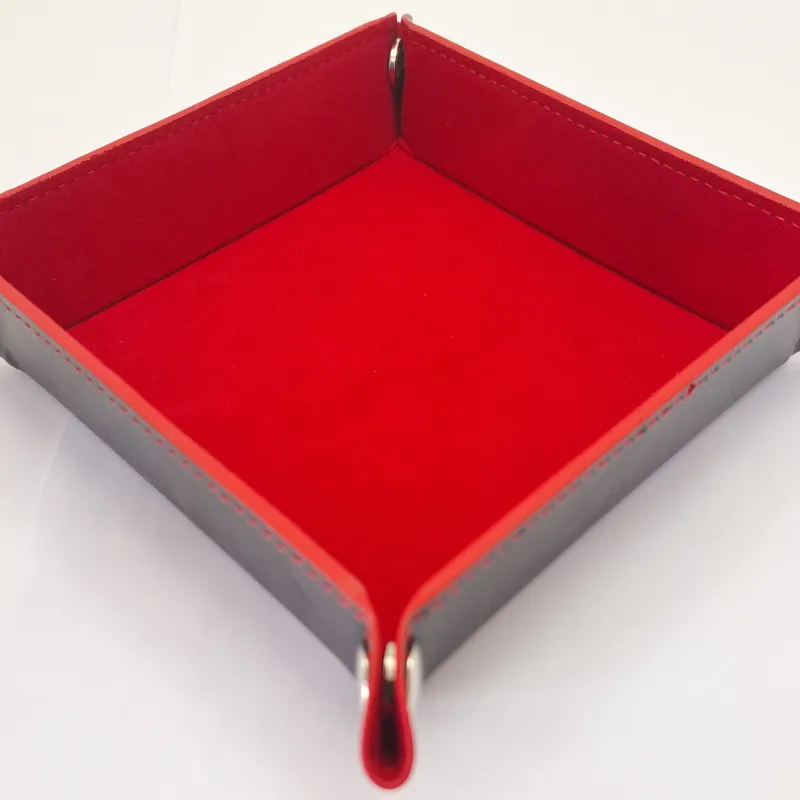 Bandeja de dados RPG - Vermelho Bandeja de dados RPG - Vermelho