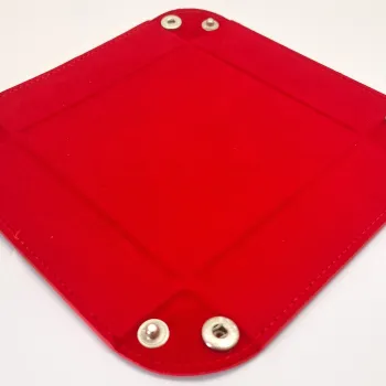 Bandeja de dados RPG - Vermelho