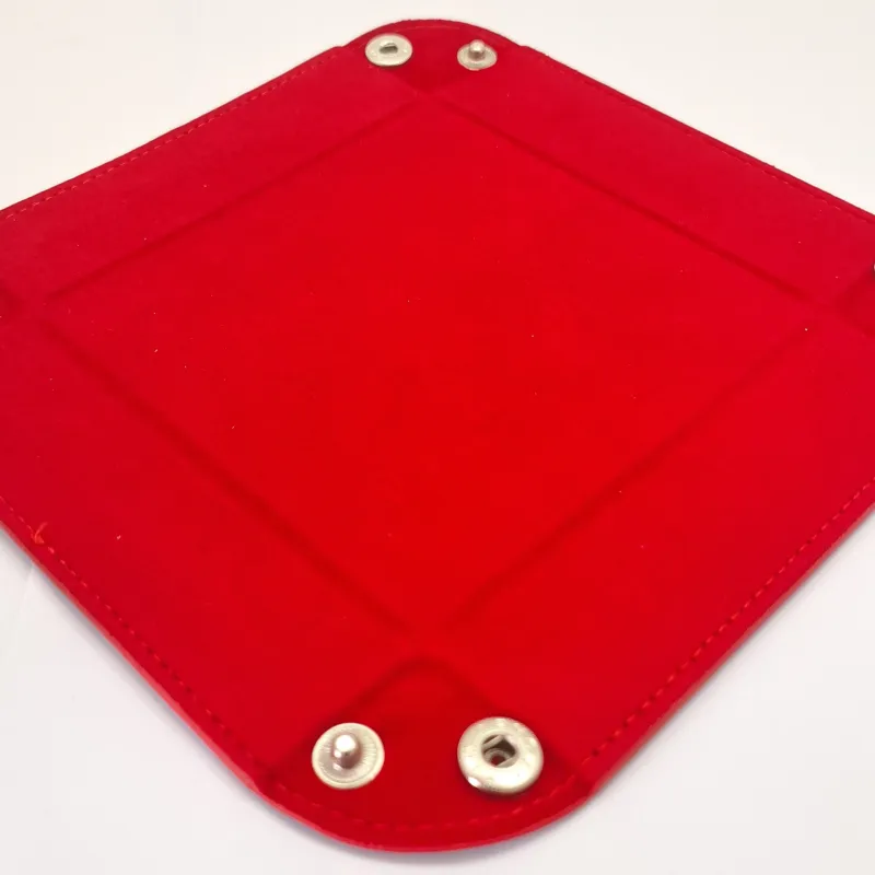 Bandeja de dados RPG - Vermelho Bandeja de dados RPG - Vermelho