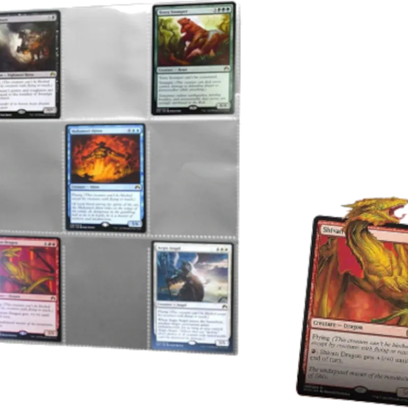 Folha para Fichário 9 Bolsos 11 Furos Transparente (Pacote c/10) - GPK