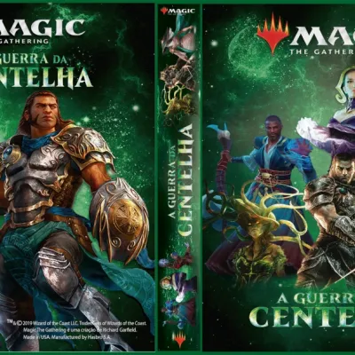 Álbum (Fichário) 4 Argolas Magic: A Guerra da Centelha