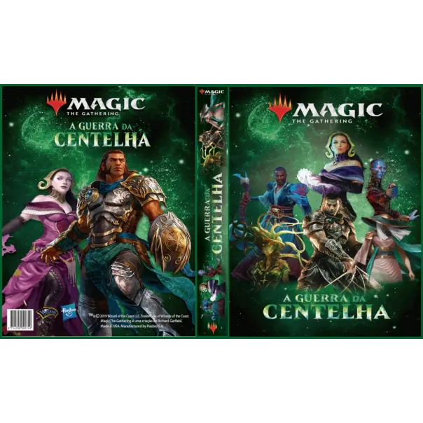 Álbum (Fichário) 4 Argolas Magic: A Guerra da Centelha