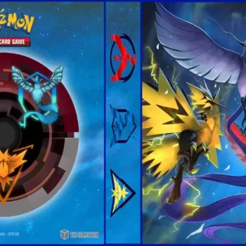 Álbum (Fichário) 3 Argolas Pokémon: Aves Lendárias