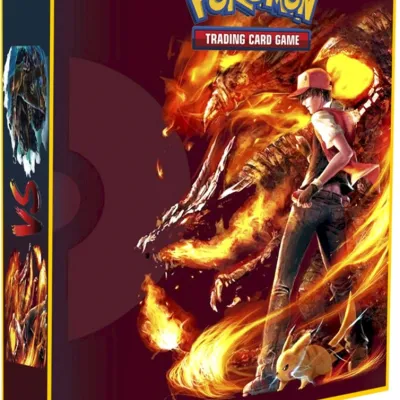 Álbum (Fichário) 3 Argolas Pokémon: Charizard vs Blastoise