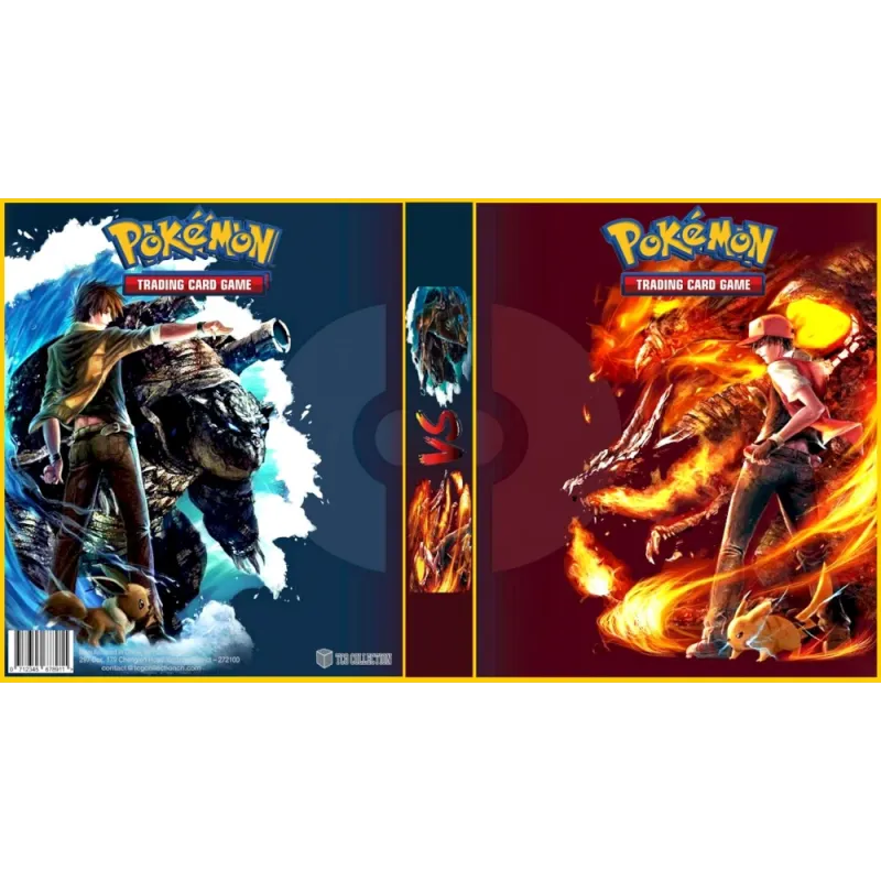 Álbum (Fichário) 3 Argolas Pokémon: Charizard vs Blastoise Álbum (Fichário) 3 Argolas Pokémon: Charizard vs Blastoise