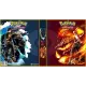 Álbum (Fichário) 3 Argolas Pokémon: Charizard vs Blastoise