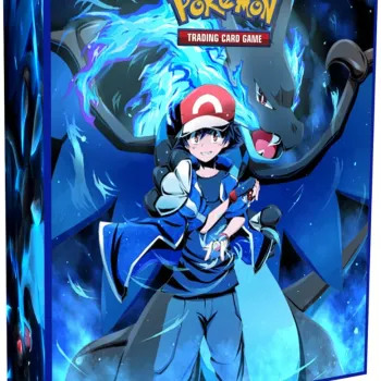 Álbum (Fichário) 3 Argolas Pokémon: Charizard X & Ash