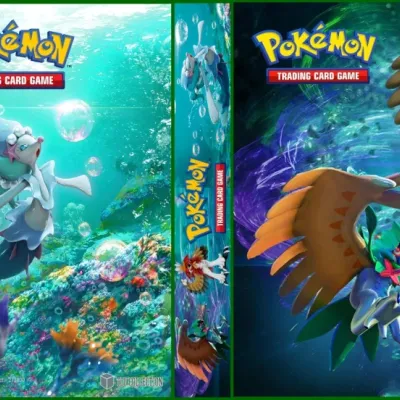 Álbum (Fichário) 4 Argolas Pokémon: Decidueye & Primarina