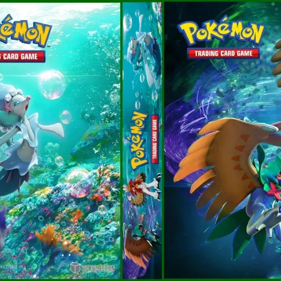 Álbum (Fichário) 4 Argolas Pokémon: Decidueye & Primarina