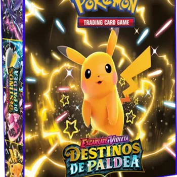 Álbum (Fichário) 3 Argolas Pokémon: EV Destinos de Paldea