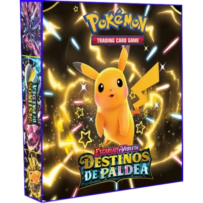 Álbum (Fichário) 3 Argolas Pokémon: EV Destinos de Paldea