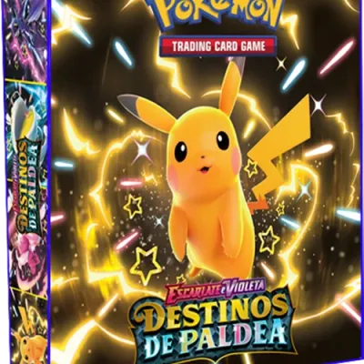 Álbum (Fichário) 3 Argolas Pokémon: EV Destinos de Paldea