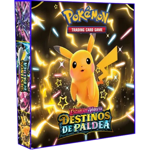 Álbum (Fichário) 3 Argolas Pokémon: EV Destinos de Paldea